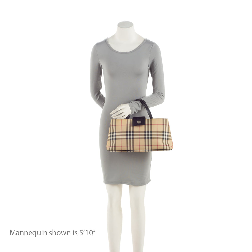 Burberry Nova Check E/W Top Handle (SHF-SILiZC)