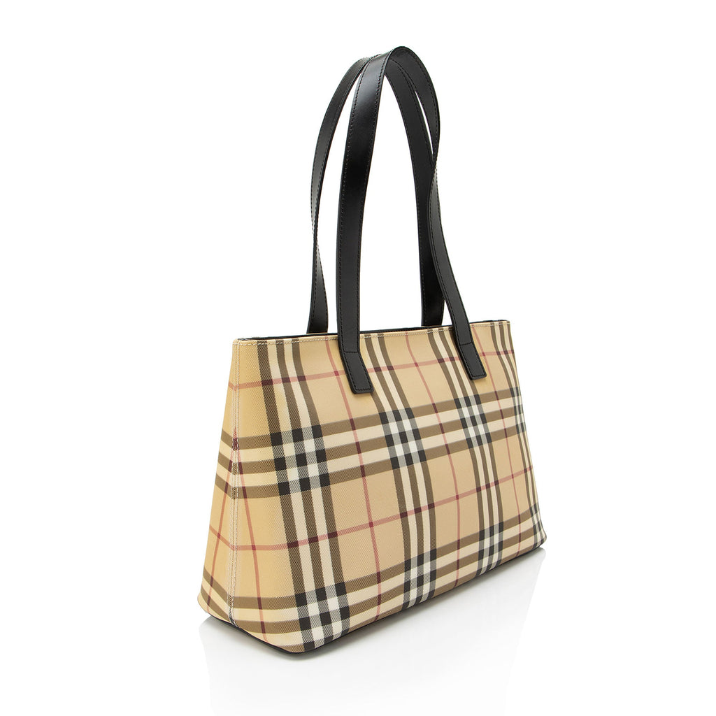 Burberry Nova Check Medium Tote