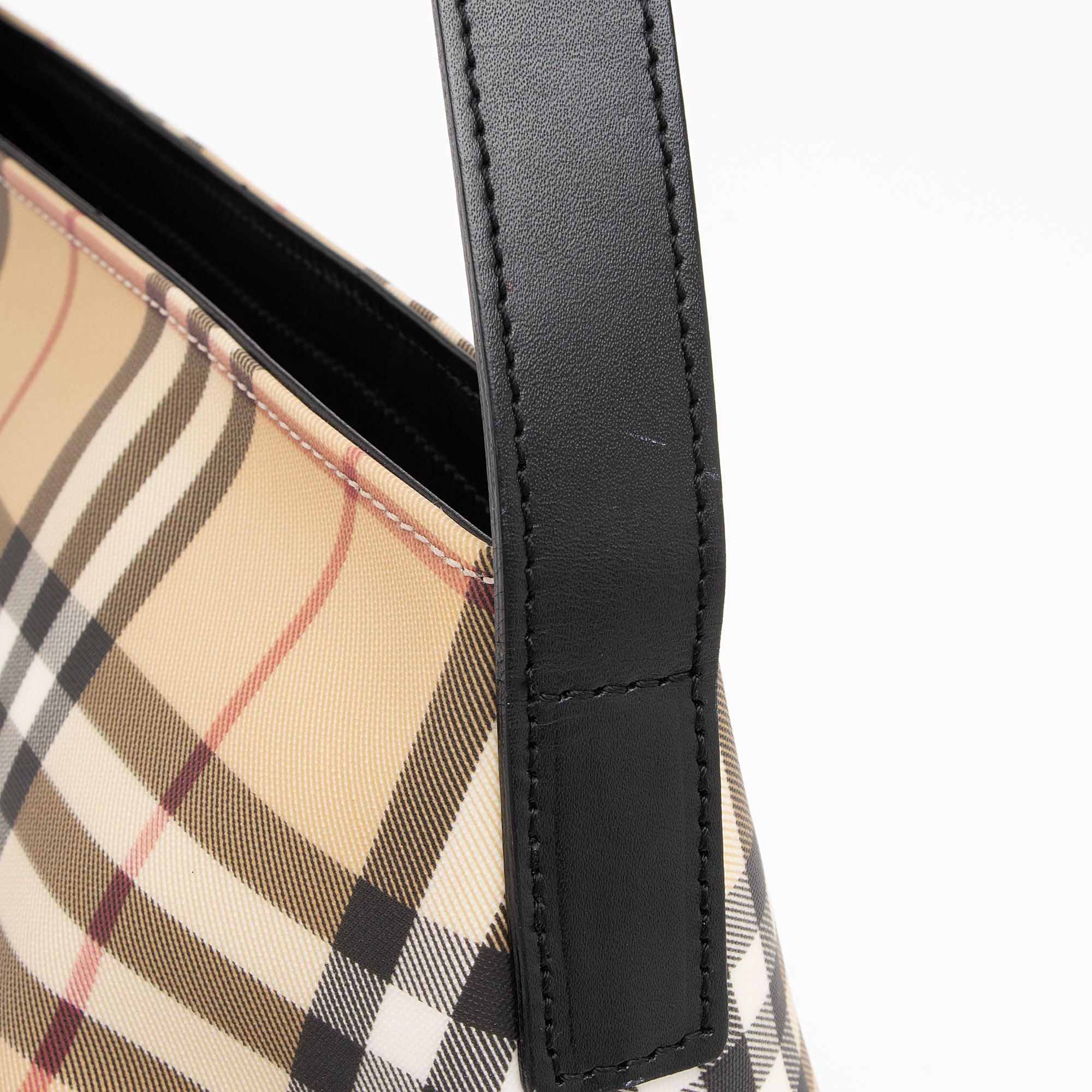 Burberry Nova Check Monroe Shoulder Bag (SHF-DXEMqf)