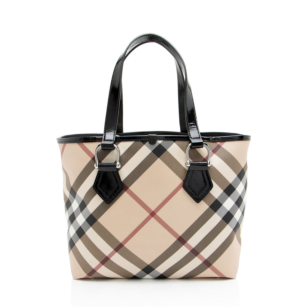 Burberry Nova Check Nickie Medium Tote