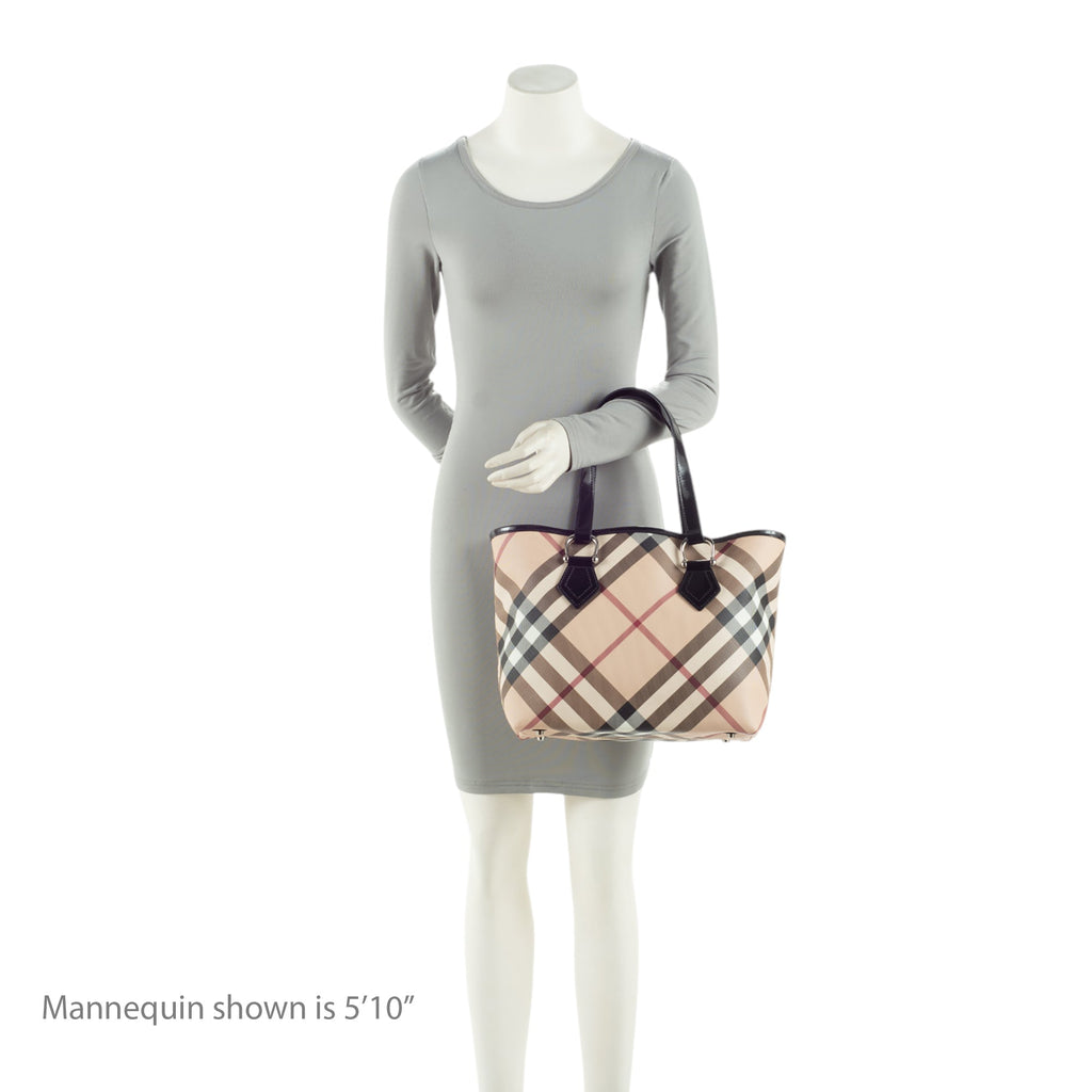 Burberry Nova Check Nickie Medium Tote