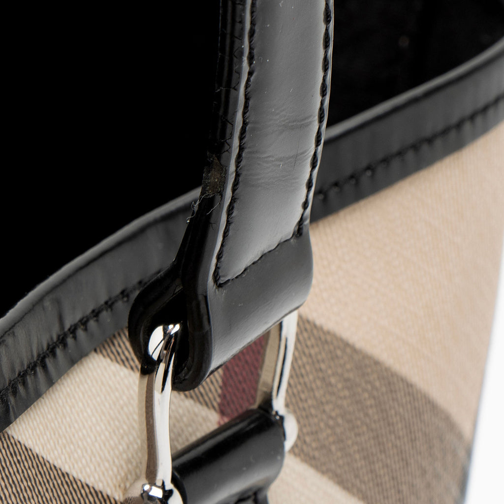 Burberry Nova Check Nickie Small Tote