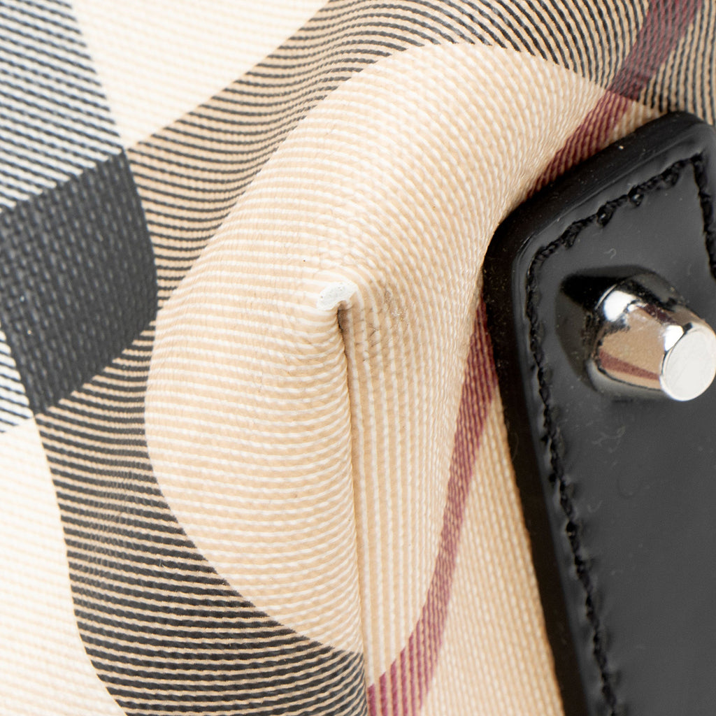 Burberry Nova Check Nickie Small Tote