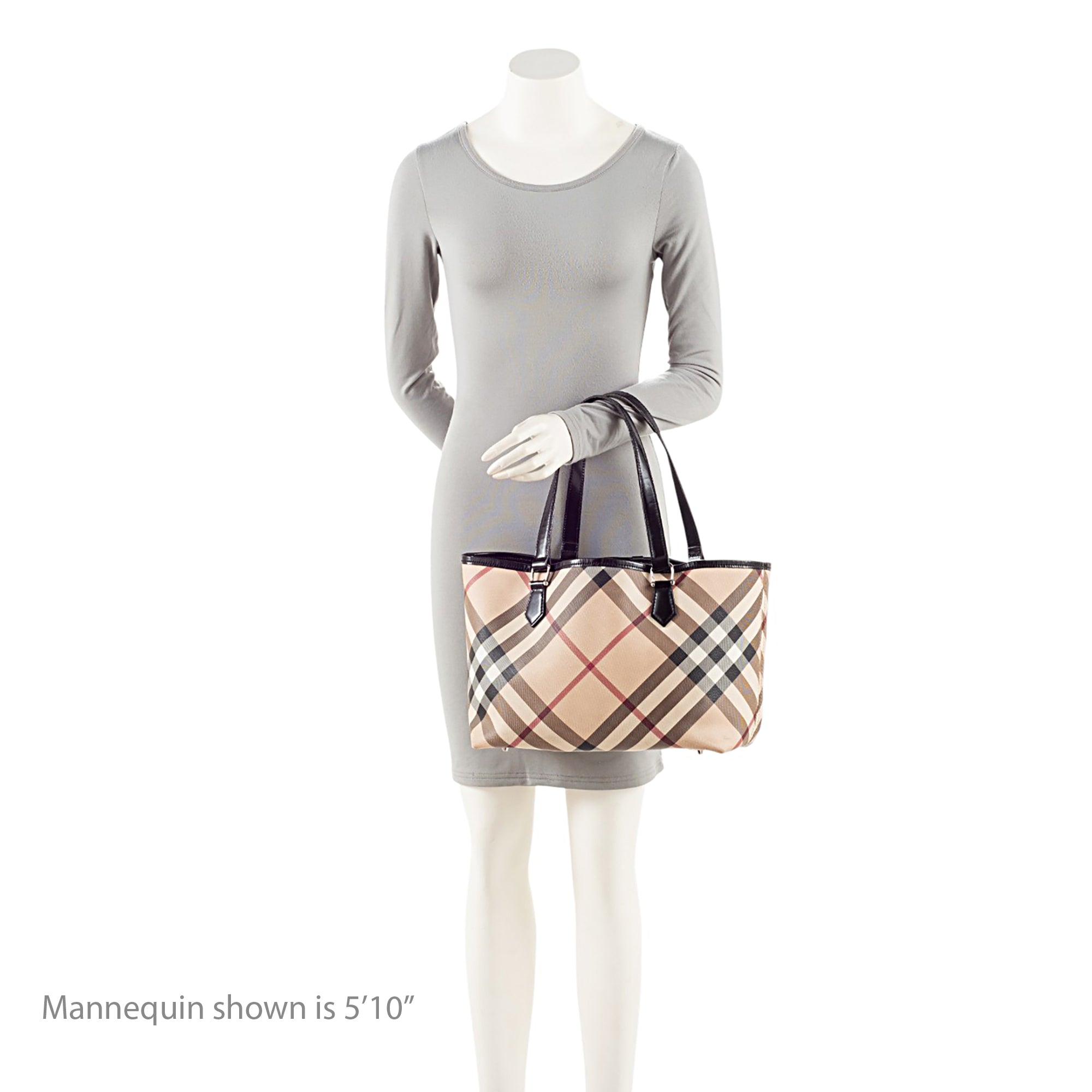 Burberry Nova Check Nickie Small Tote