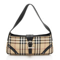 Burberry Nova Check Baguette Shoulder Bag (SHF-OeZL9i)