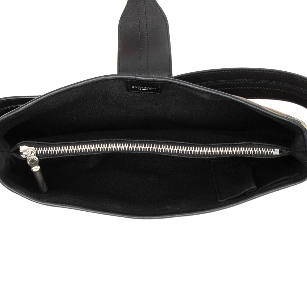 Burberry Nova Check Baguette Shoulder Bag (SHF-OeZL9i)