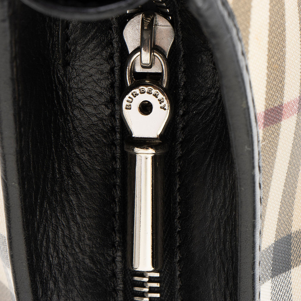 Burberry Nova Check Small Buckle Hobo