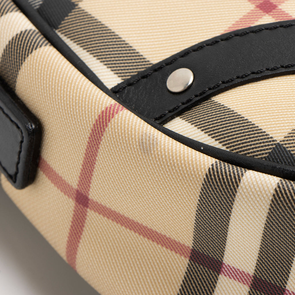 Burberry Nova Check Small Buckle Hobo