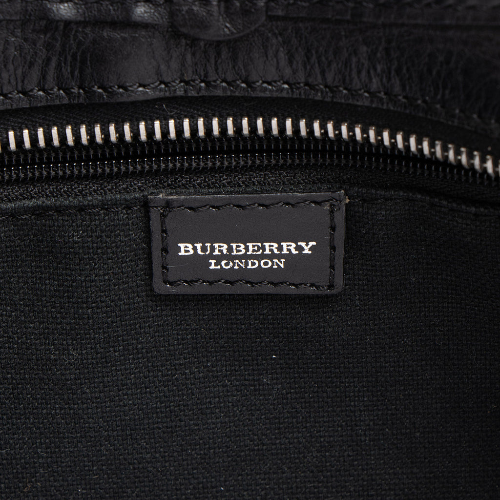Burberry Nova Check Small Buckle Hobo