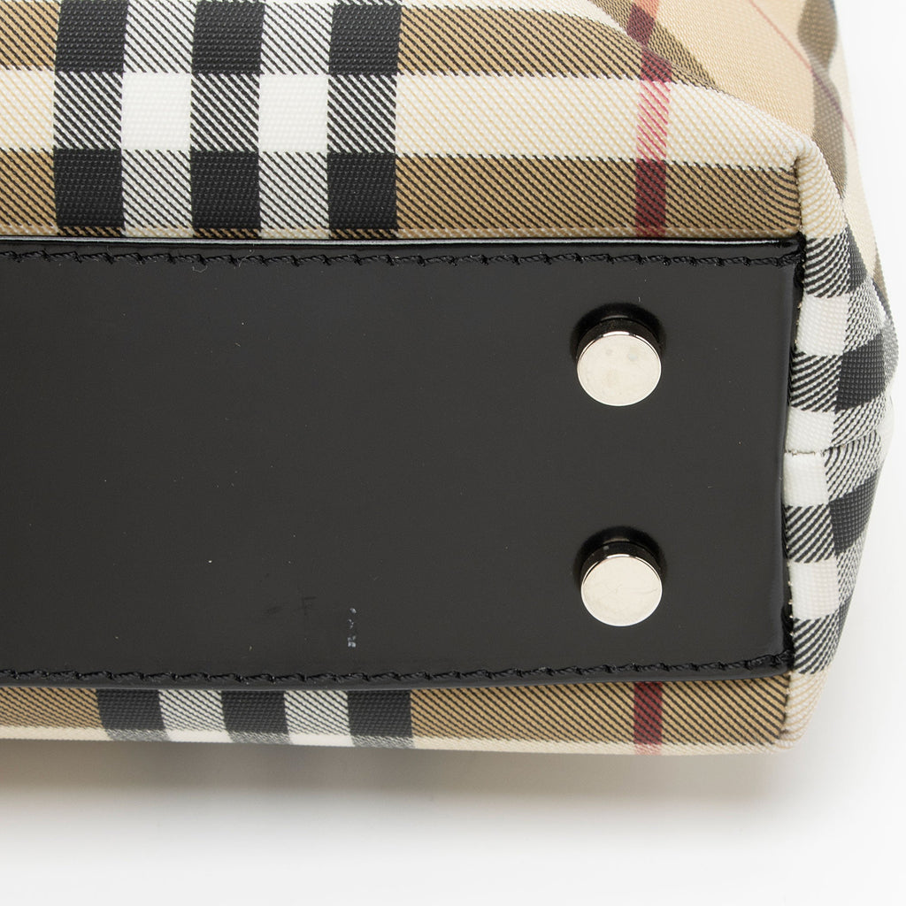 Burberry Nova Check Small Tote (SHF-C8lEws)