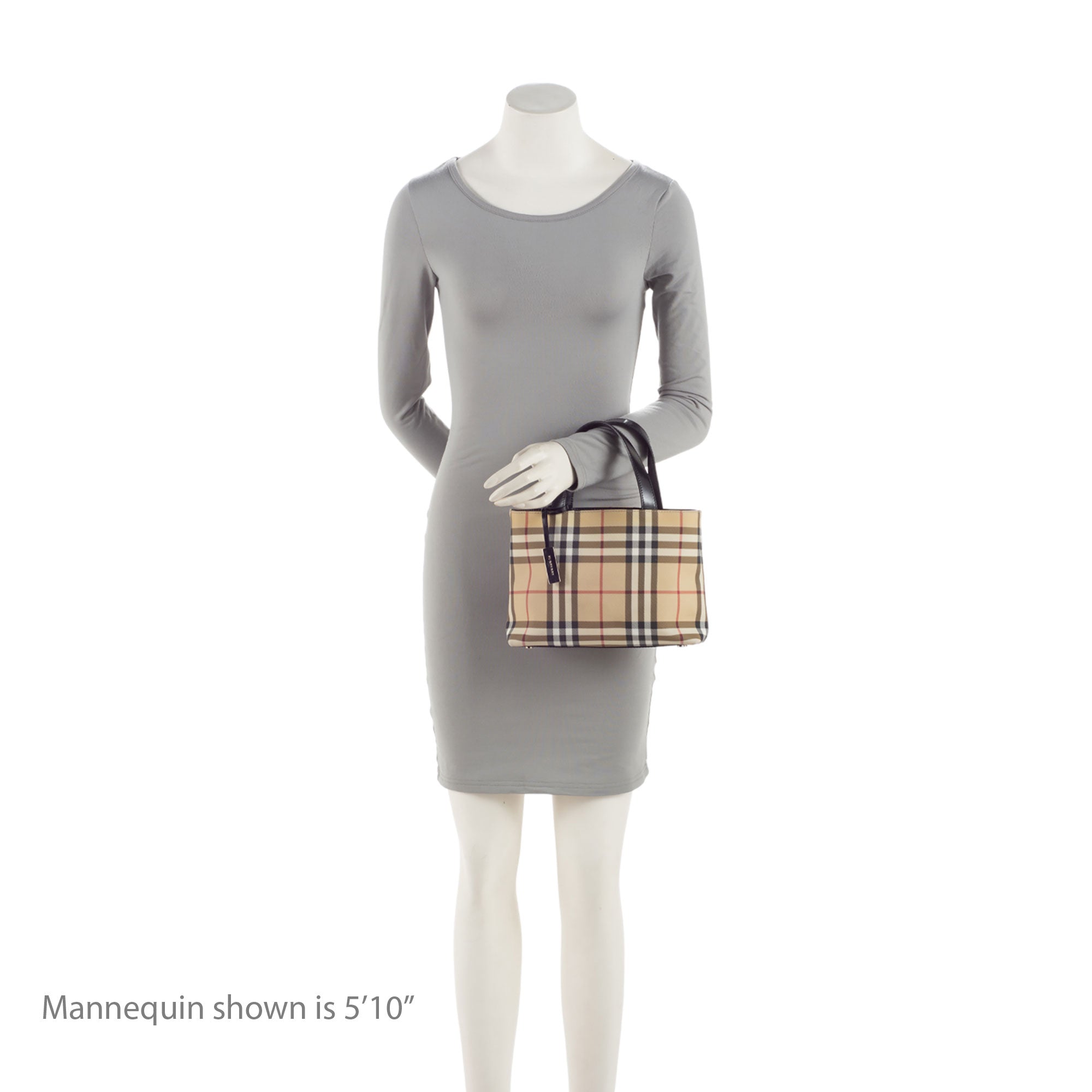 Burberry Nova Check Small Tote (SHF-C8lEws)