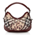 Burberry Nova Check Stars Hernville Small Hobo