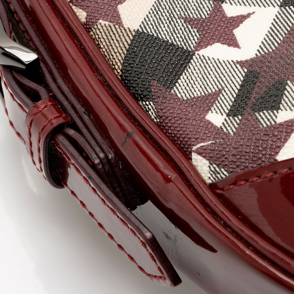 Burberry Nova Check Stars Small Hernville Hobo (SHF-6BOcX1)