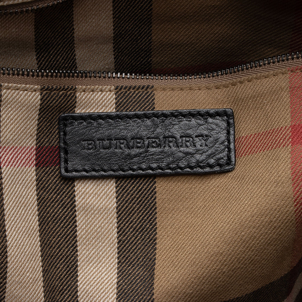 Burberry Nubuck Leather Big Crush Tote (SHF-15KWqp)