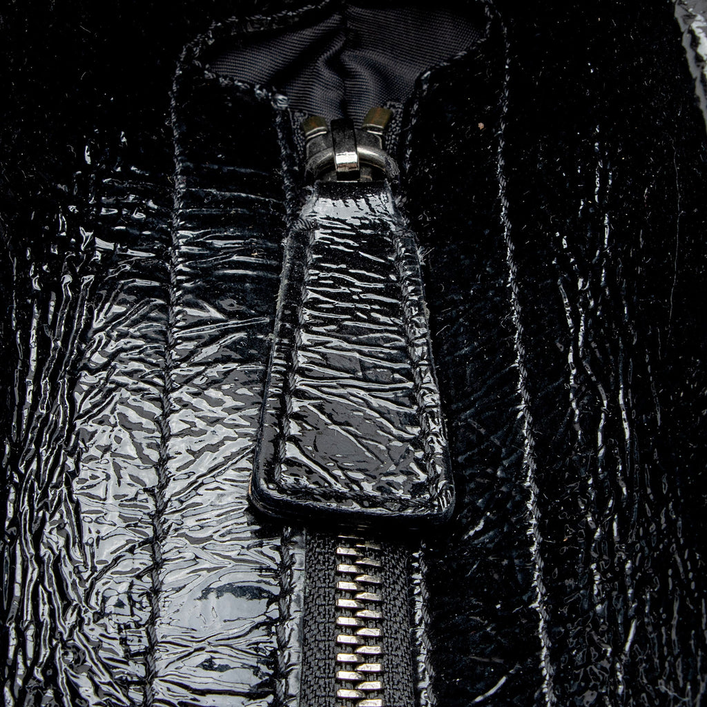 Burberry Nylon Beat Check Lowry Small Tote (SHF-cdEHqY)