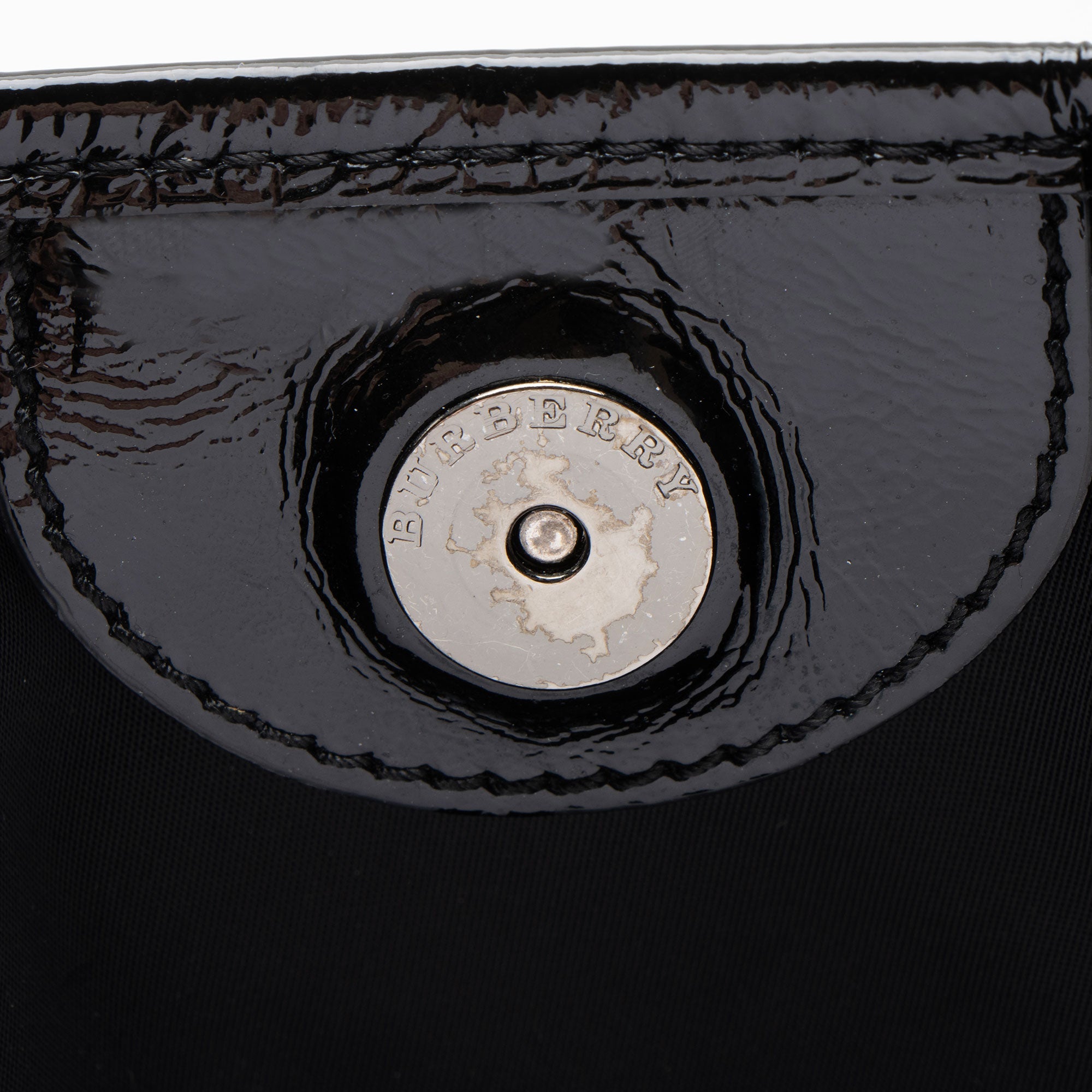 Burberry Nylon Beat Check Victoria Tote