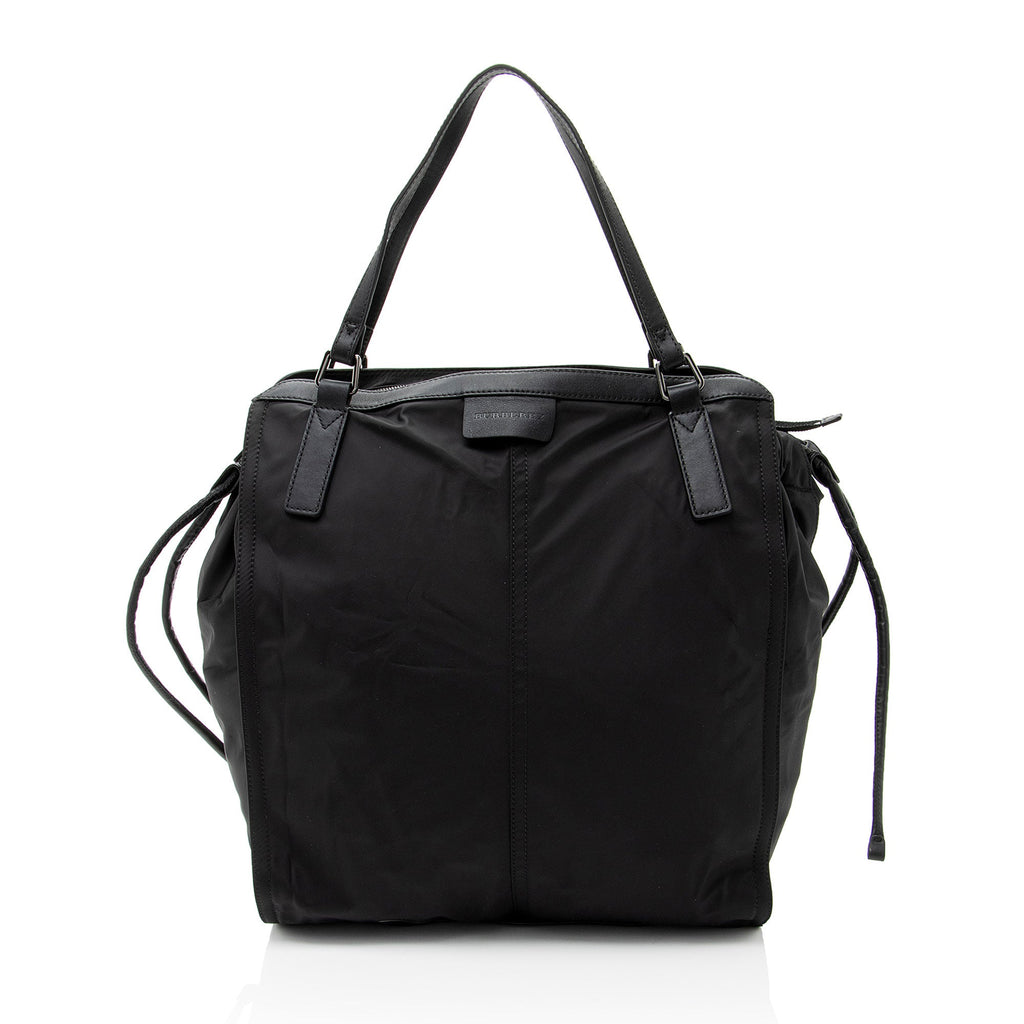 Burberry Nylon Buckleigh Packable Small Tote