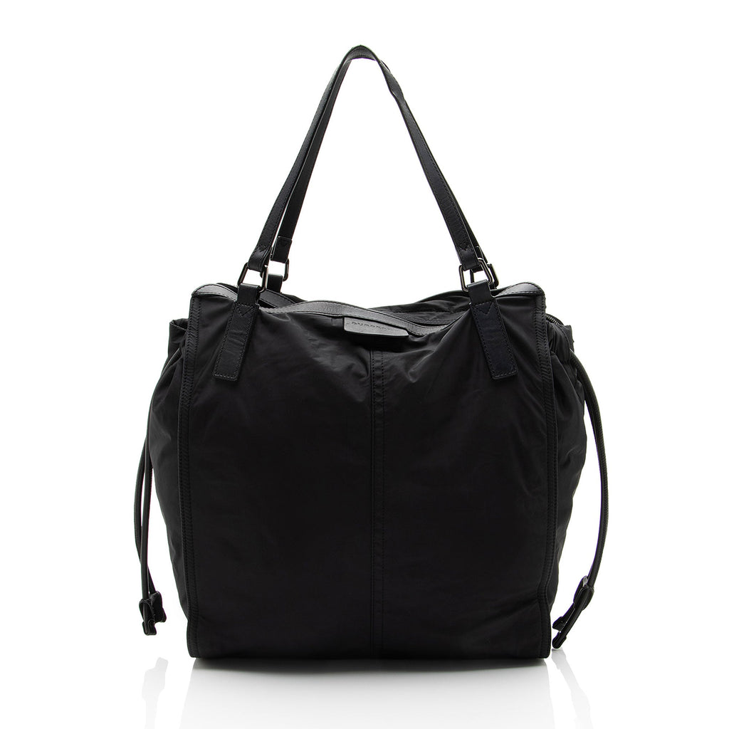 Burberry Nylon Buckleigh Packable Small Tote