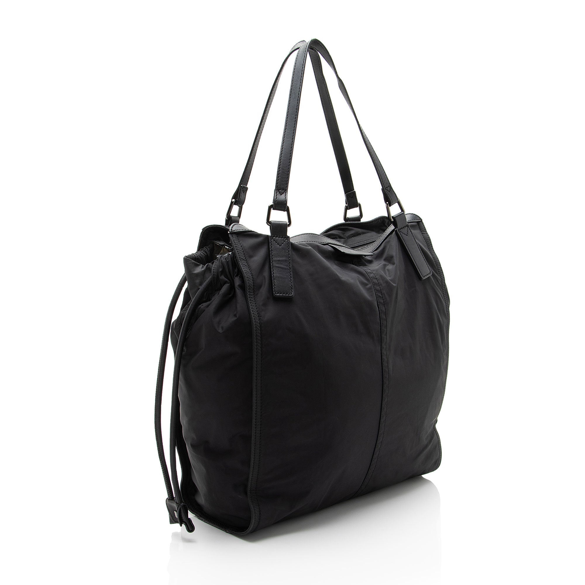 Burberry Nylon Buckleigh Packable Small Tote