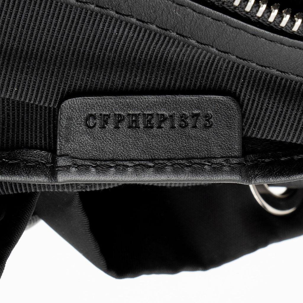 Burberry Nylon Leather Medium Rucksack Backpack (SHF-L8DnLS)