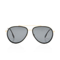 Burberry Polarized Check Aviator Sunglasses