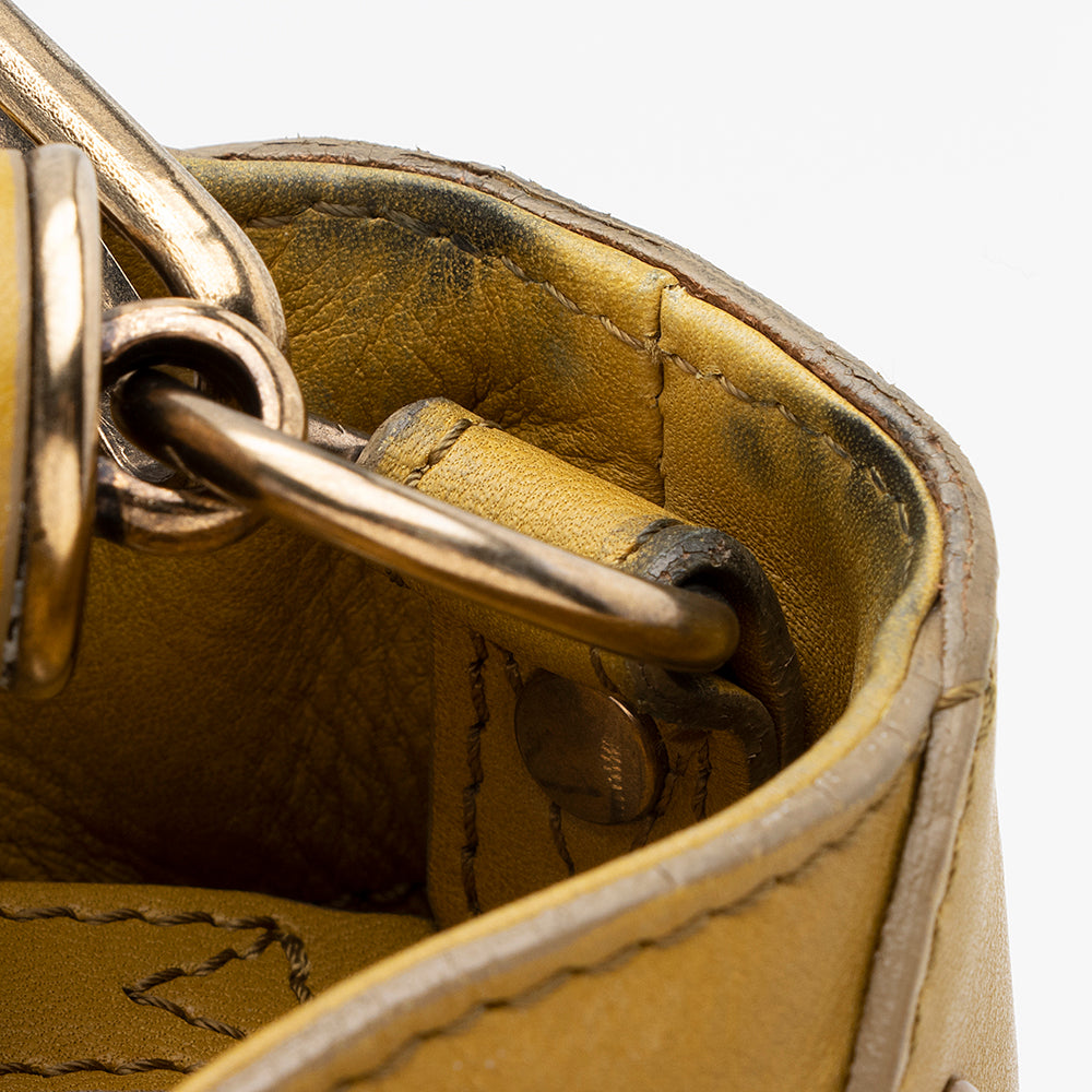 Burberry Prorsum Leather Studded Hobo (SHF-21913)