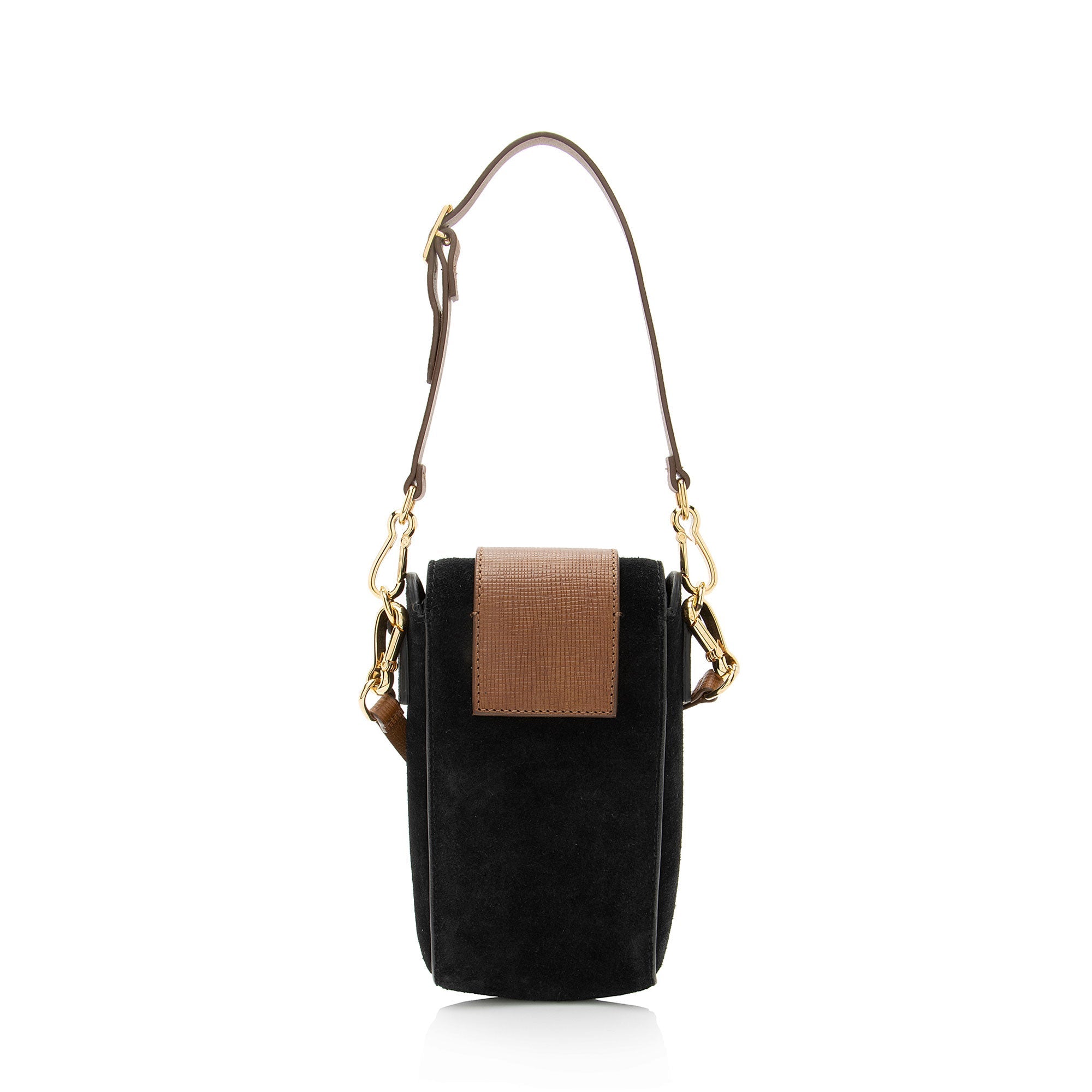 Burberry Prorsum Suede Leather Buckle Belt Bag