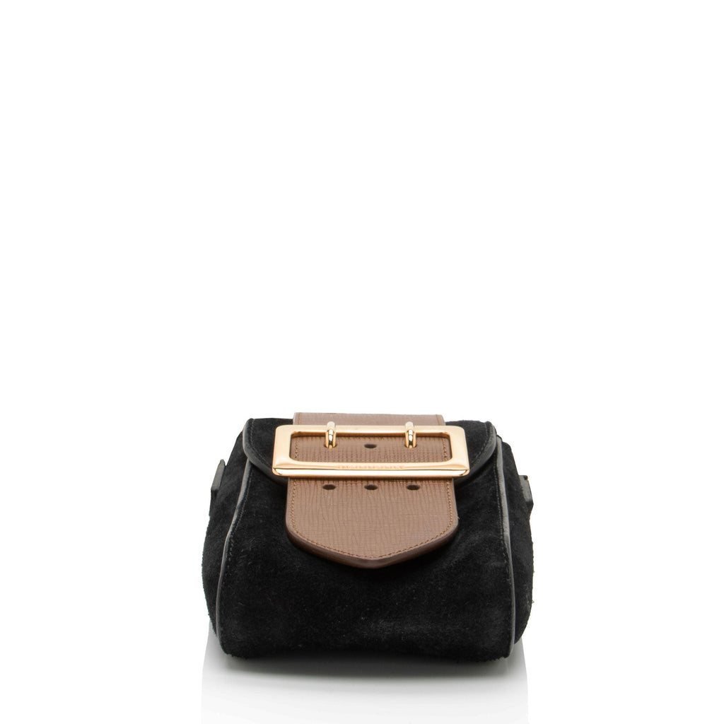 Burberry Prorsum Suede Leather Buckle Belt Bag