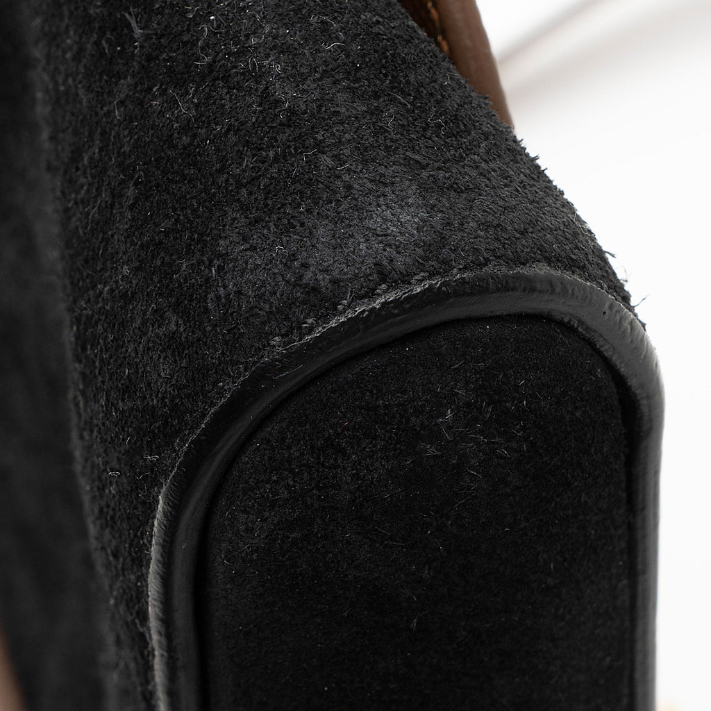 Burberry Prorsum Suede Leather Buckle Belt Bag