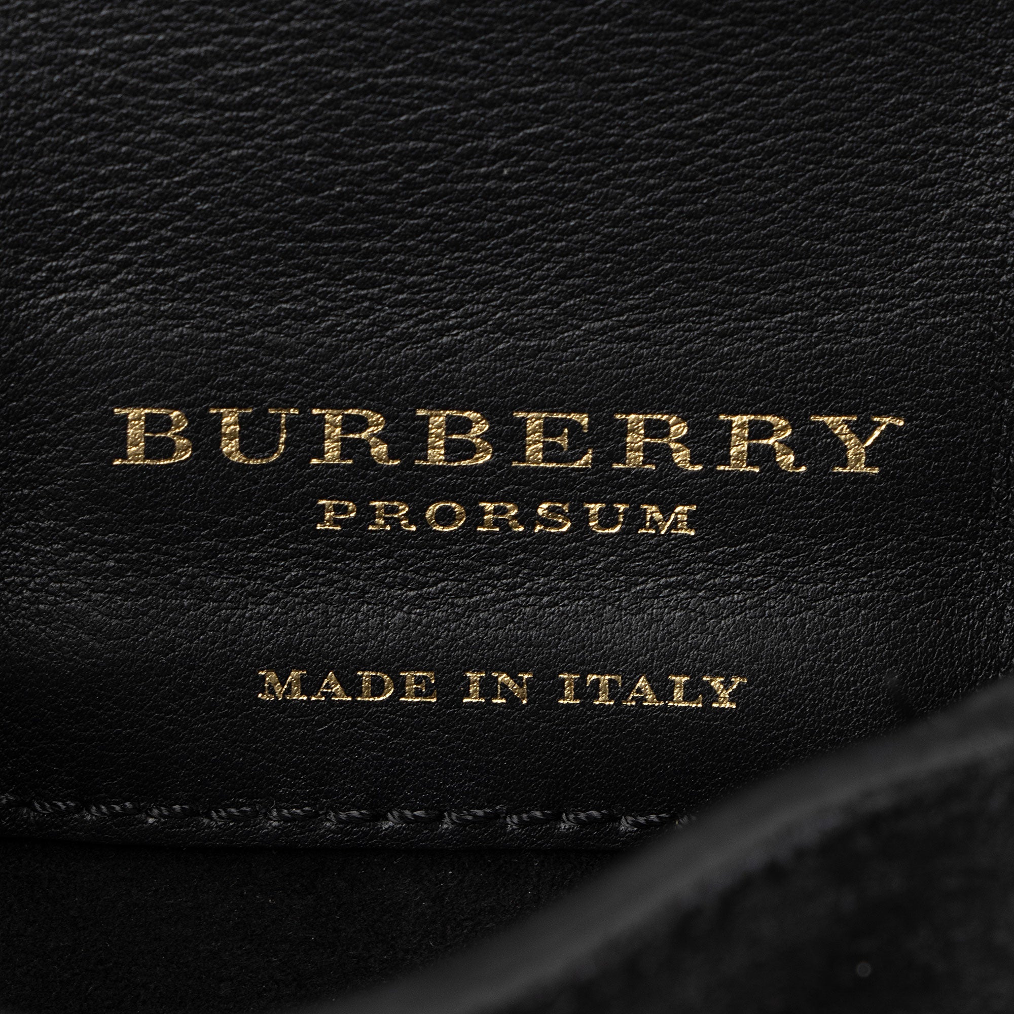 Burberry Prorsum Suede Leather Buckle Belt Bag