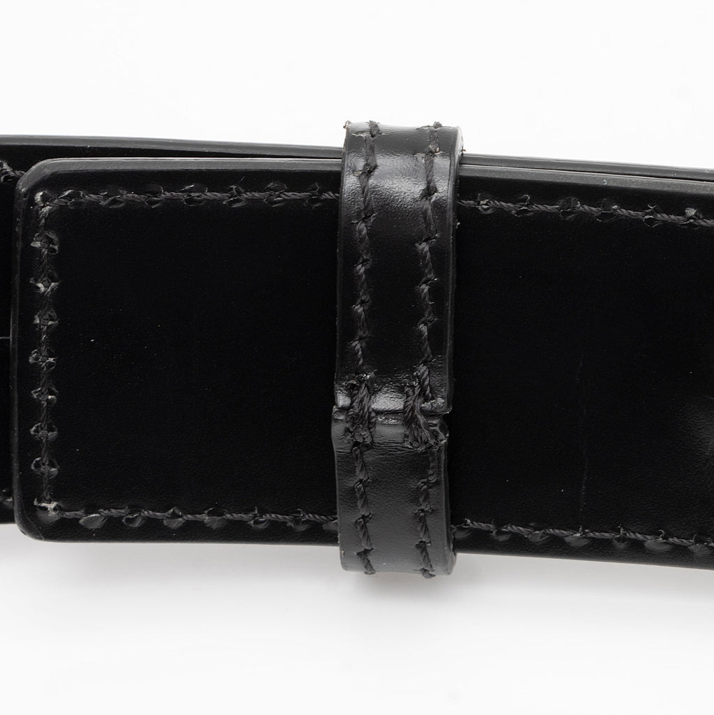 Burberry TB Monogram Embossed Leather Belt Bag (SHF-o46uwN)