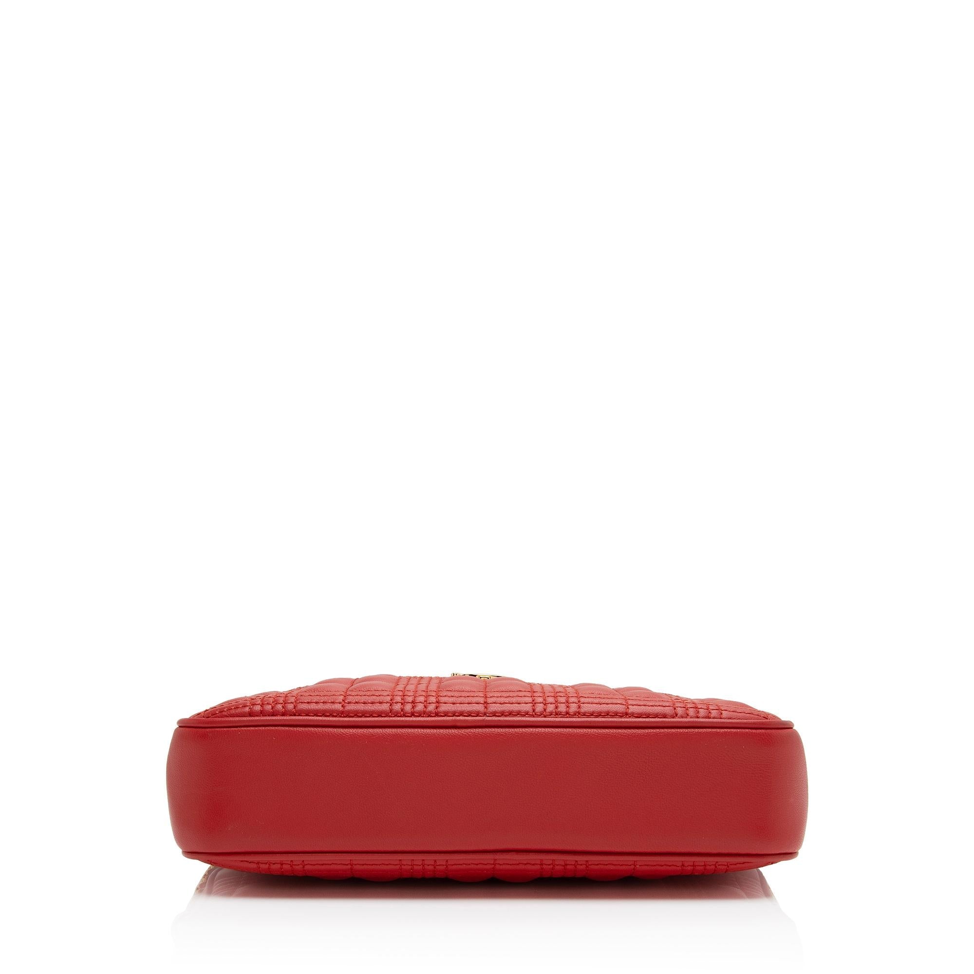 Burberry Quilted Lambskin TB Lola Camera Bag (SHF-G0RyLf)