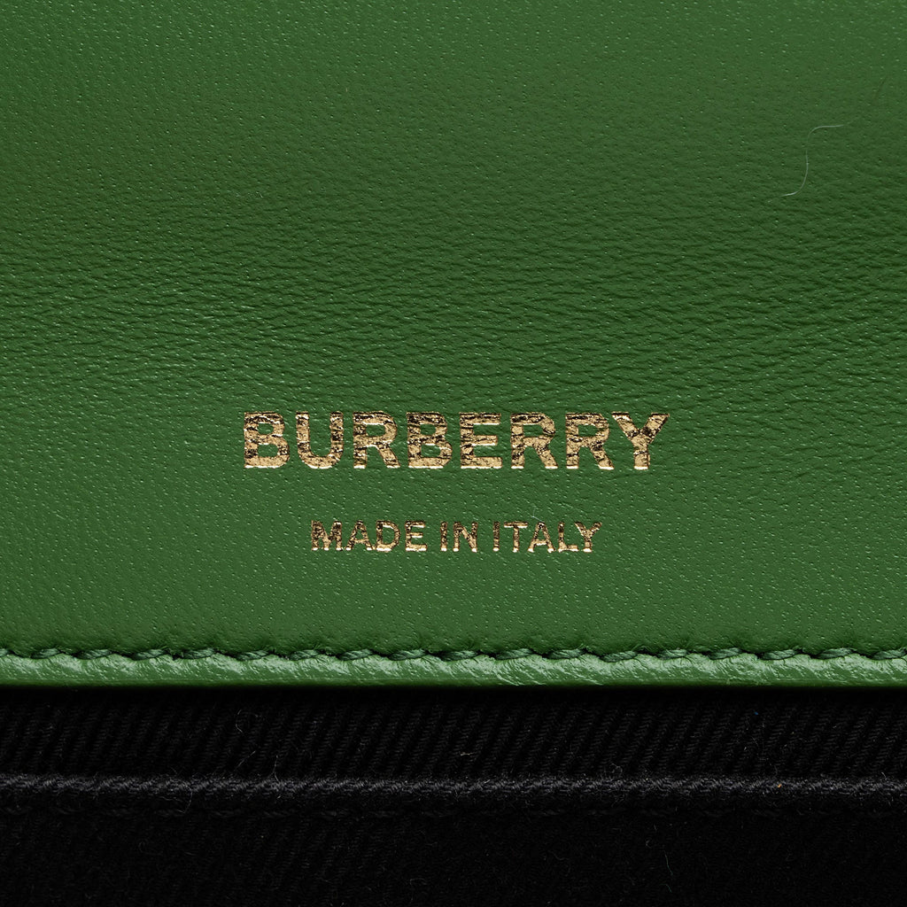 Burberry Quilted Lambskin TB Lola Chain Small Crossbody Bag (SHF-rioDQG)