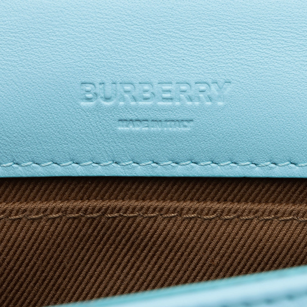 Burberry Quilted Lambskin TB Lola Chain Small Crossbody (SHF-3UeWo9)