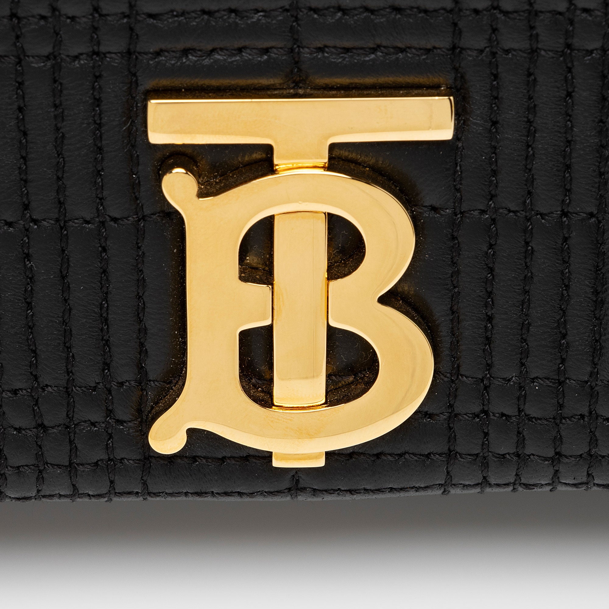 Burberry Quilted Lambskin TB Lola Chain Small Crossbody