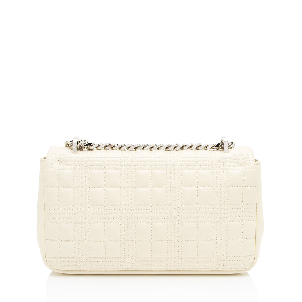 Burberry Quilted Lambskin TB Lola Chain Small Crossbody