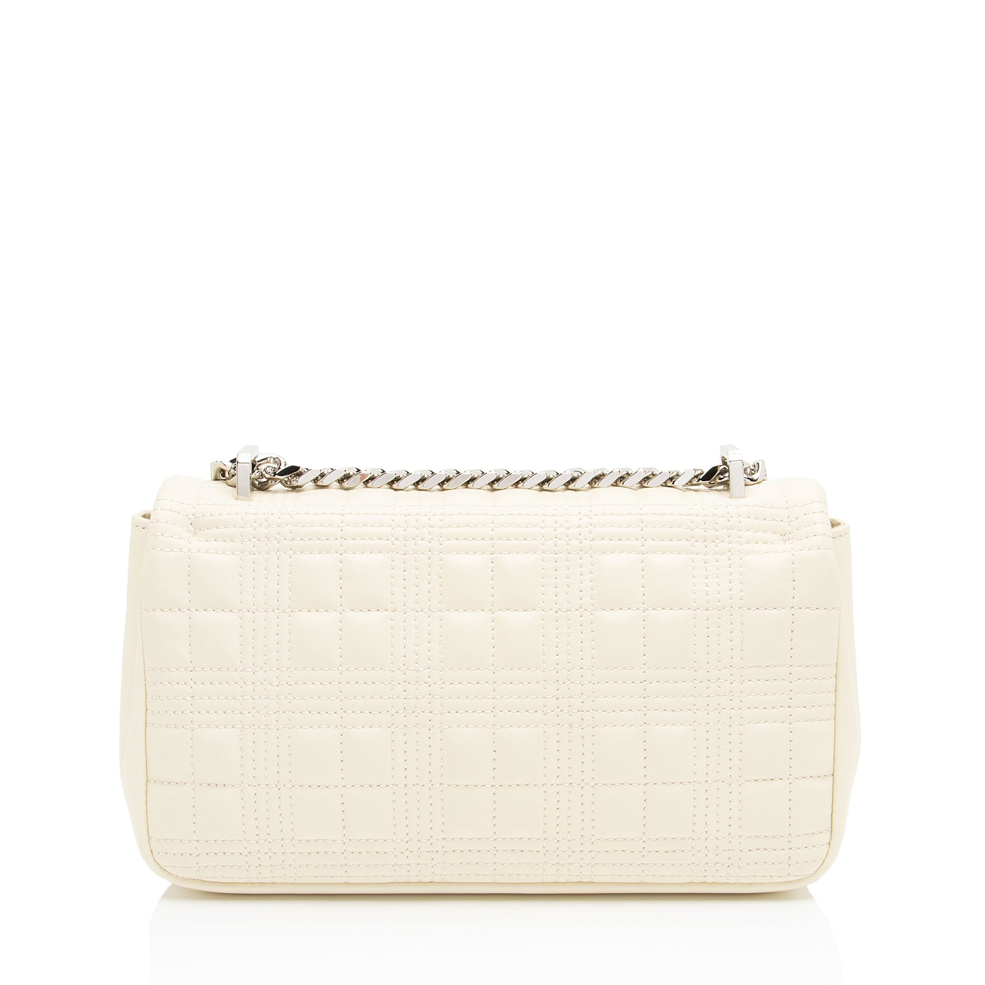 Burberry Quilted Lambskin TB Lola Chain Small Crossbody