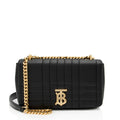 Burberry Quilted Lambskin TB Lola Chain Small Crossbody