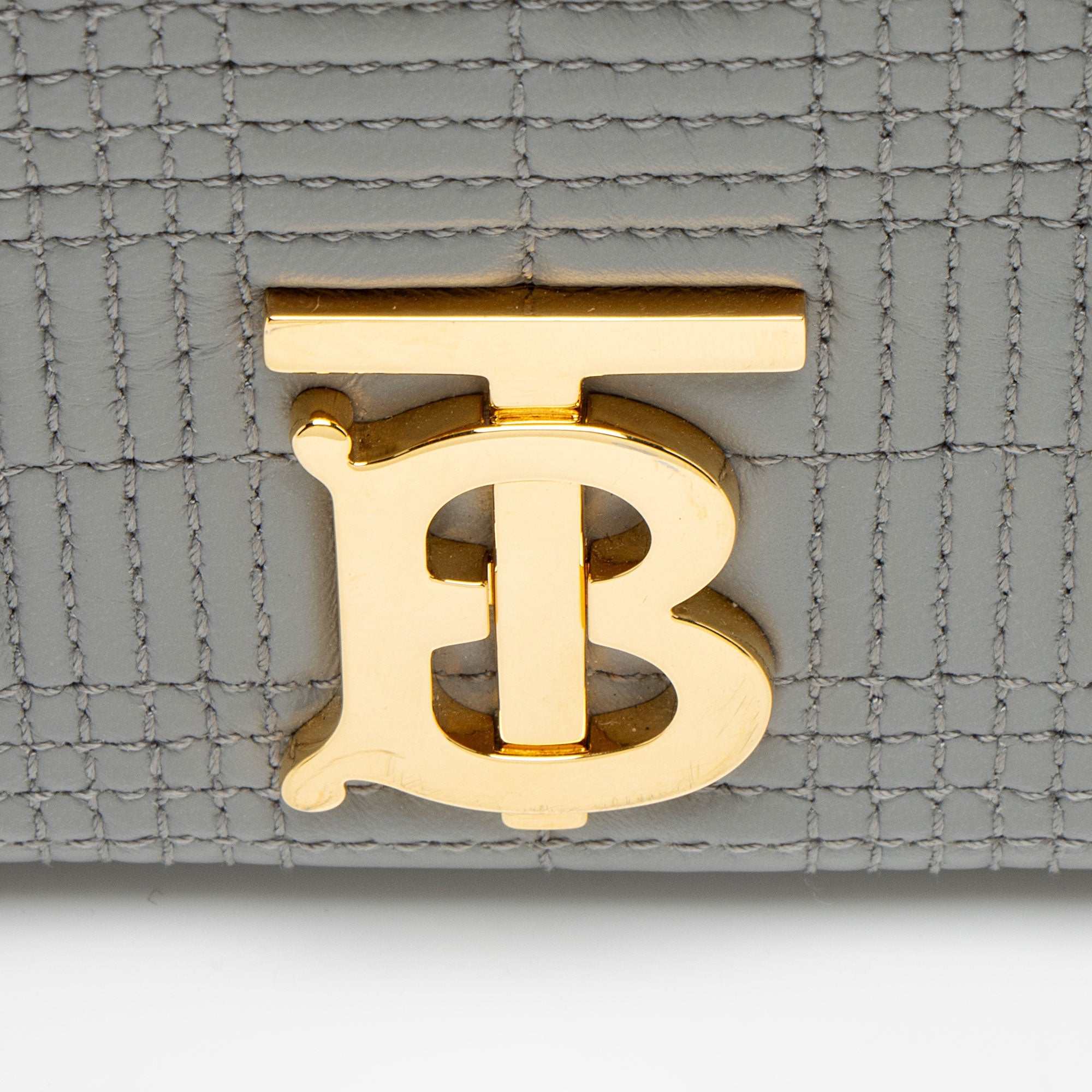 Burberry Quilted Lambskin TB Lola Chain Small Crossbody