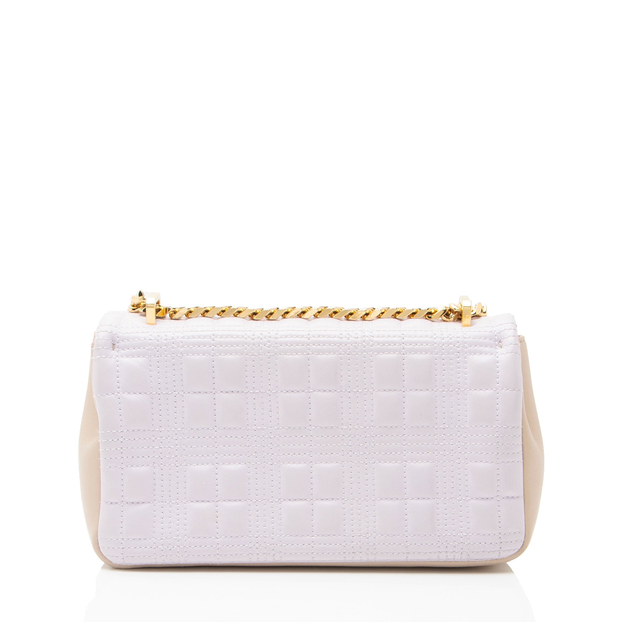 Burberry Quilted Lambskin TB Lola Chain Small Crossbody
