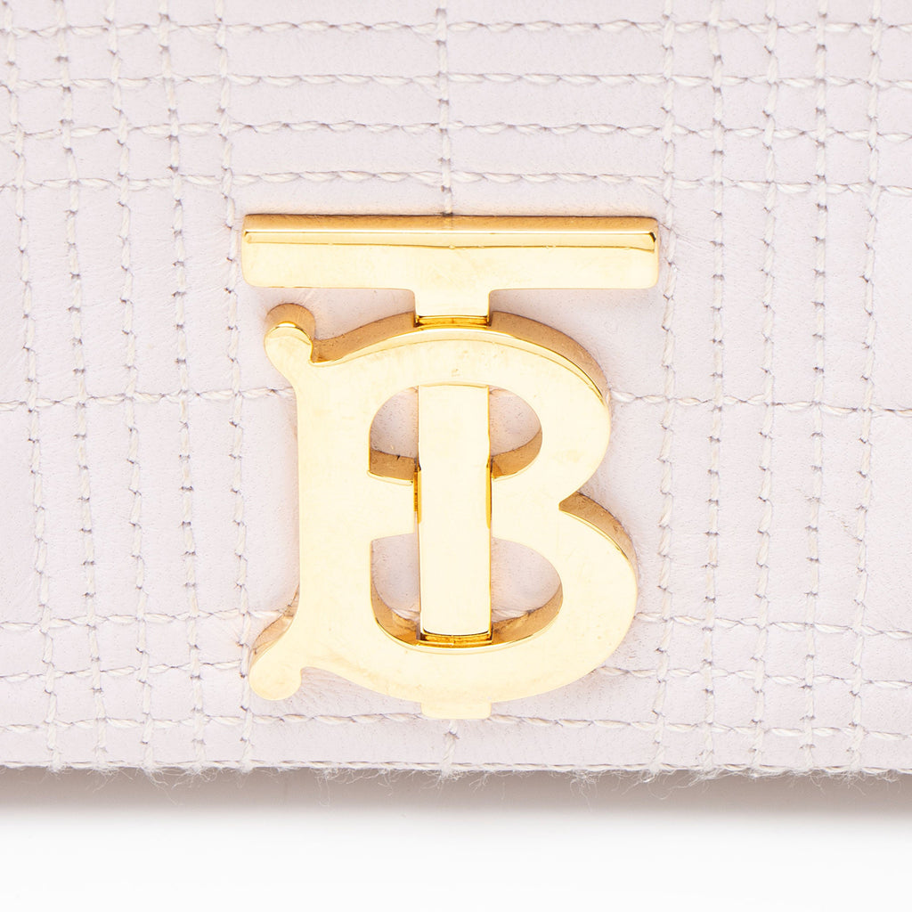 Burberry Quilted Lambskin TB Lola Chain Small Crossbody
