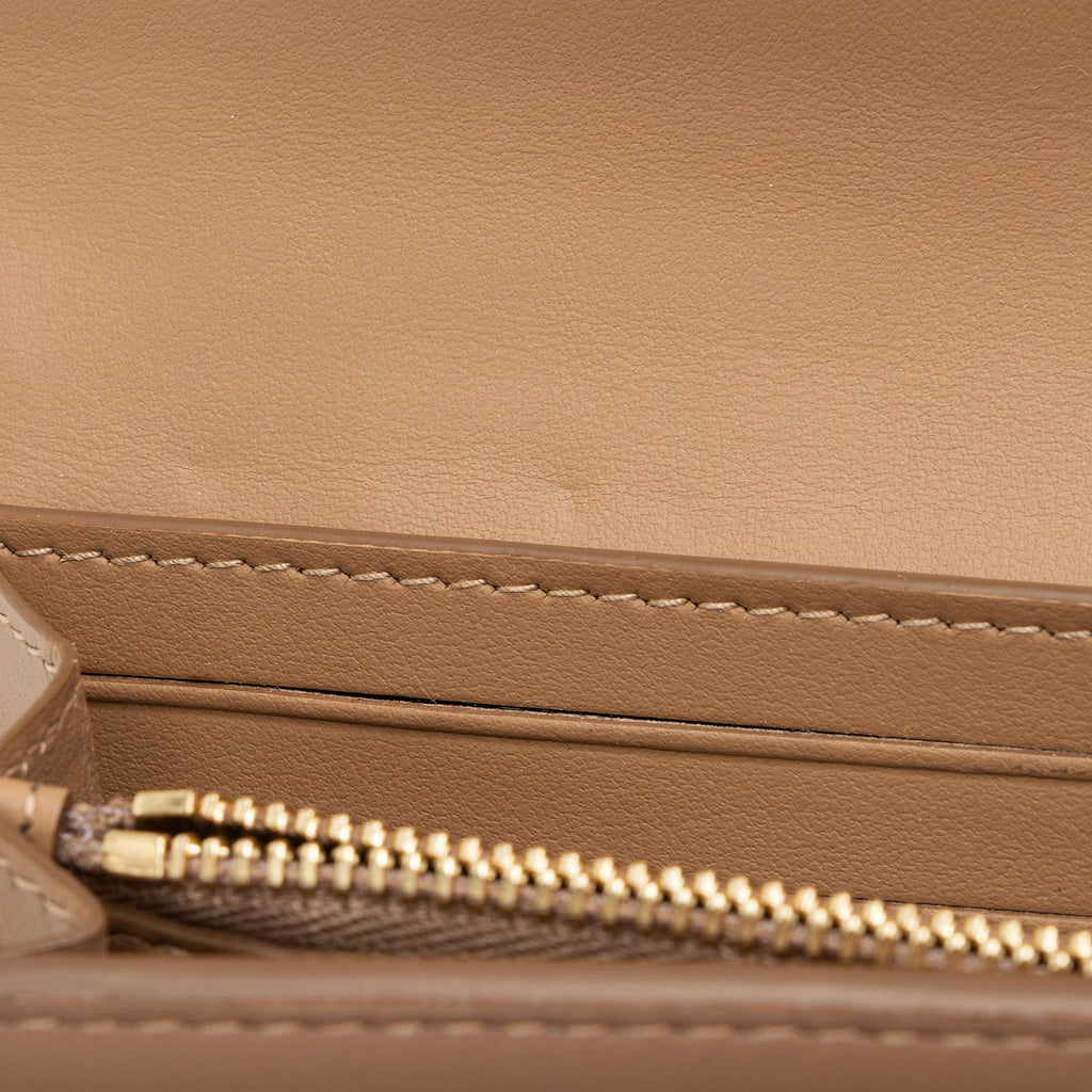 Burberry Quilted Lambskin TB Lola Continental Wallet (SHF-OkZsZO)