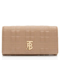Burberry Quilted Lambskin TB Lola Continental Wallet (SHF-OkZsZO)