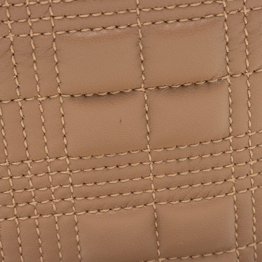 Burberry Quilted Lambskin TB Lola Continental Wallet