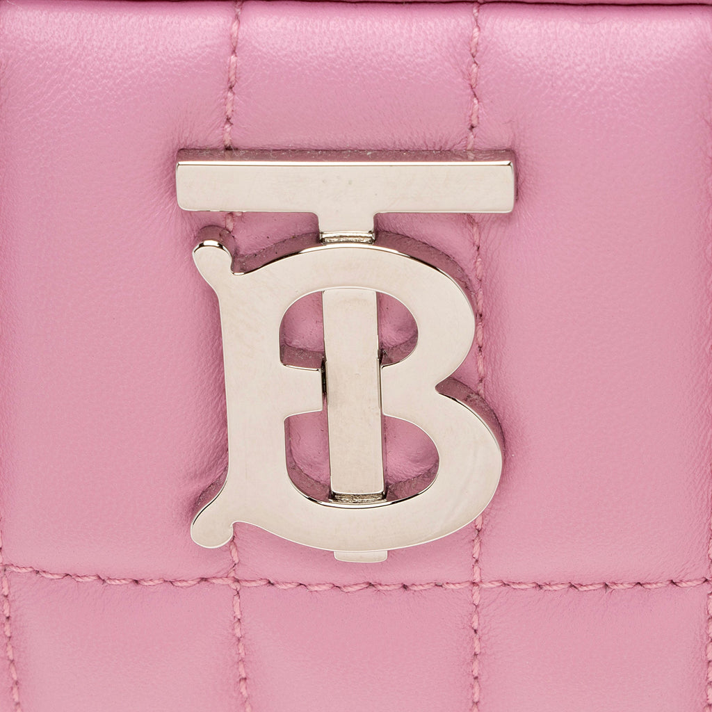 Burberry Quilted Lambskin TB Lola Mini Camera Bag (SHF-P8BD4P)