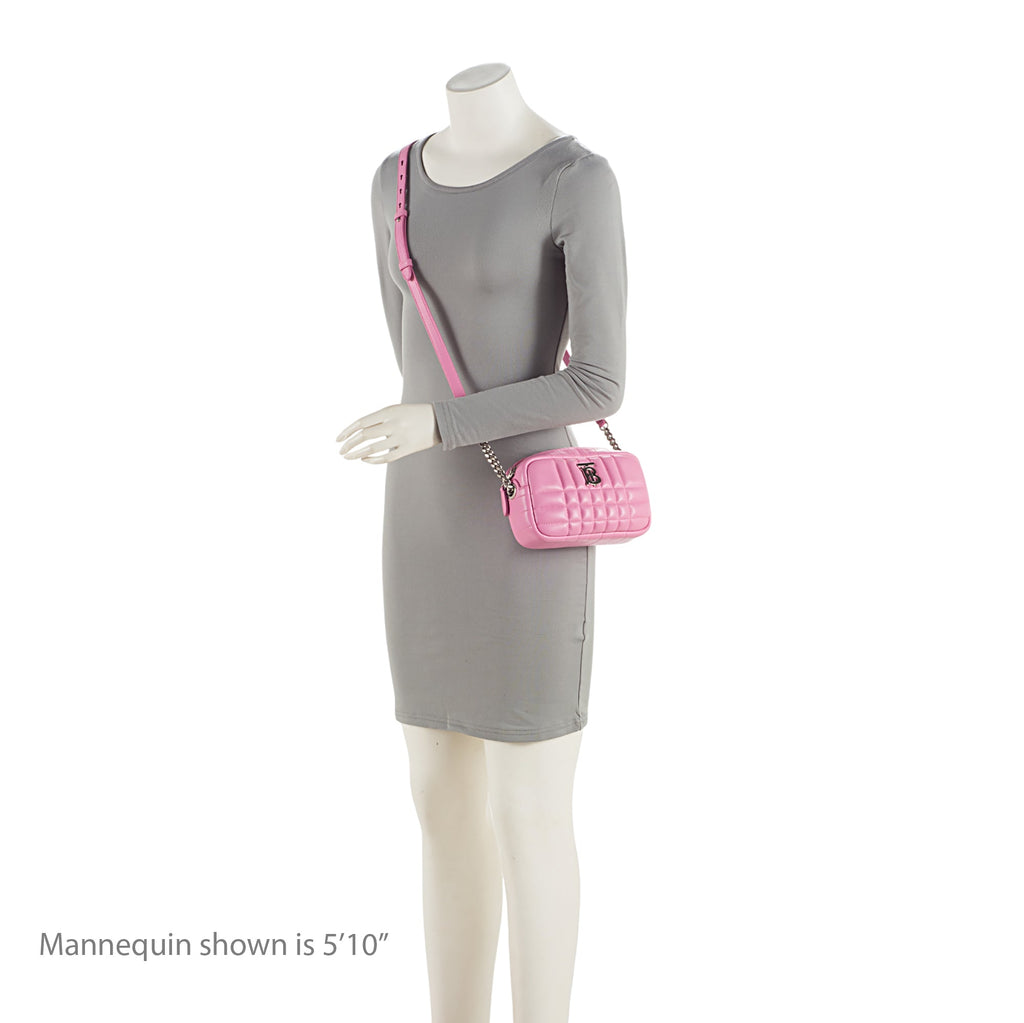 Burberry Quilted Lambskin TB Lola Mini Camera Bag (SHF-P8BD4P)