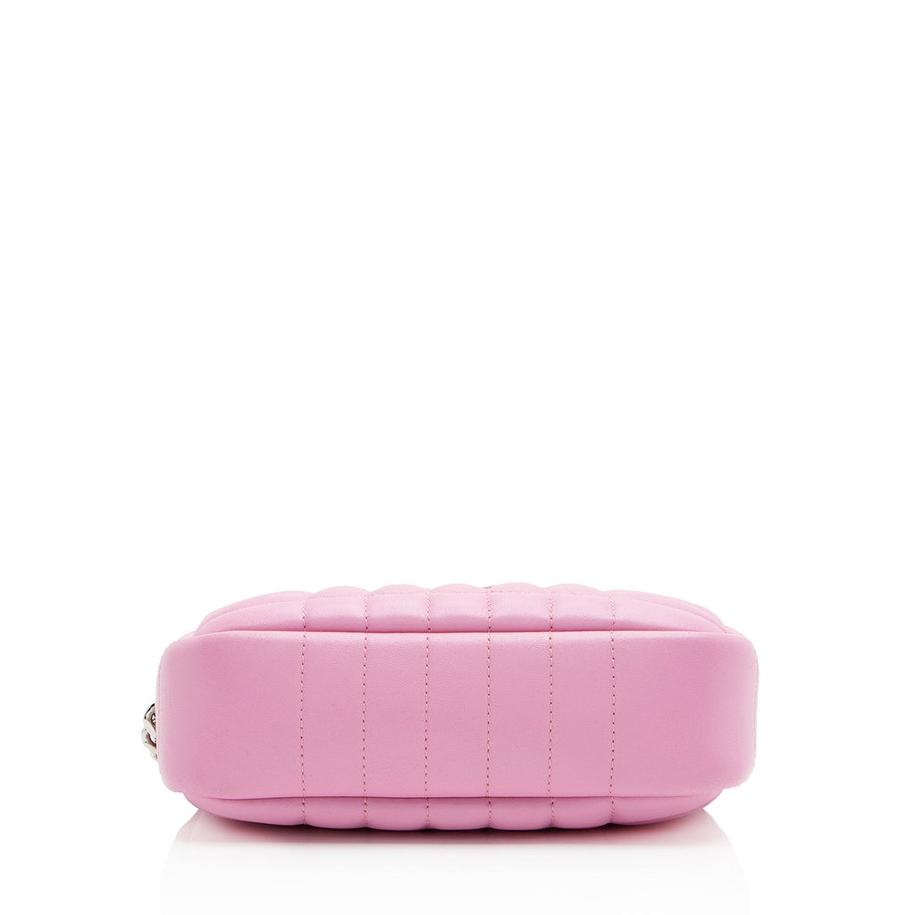 Burberry Quilted Lambskin TB Lola Mini Camera Bag