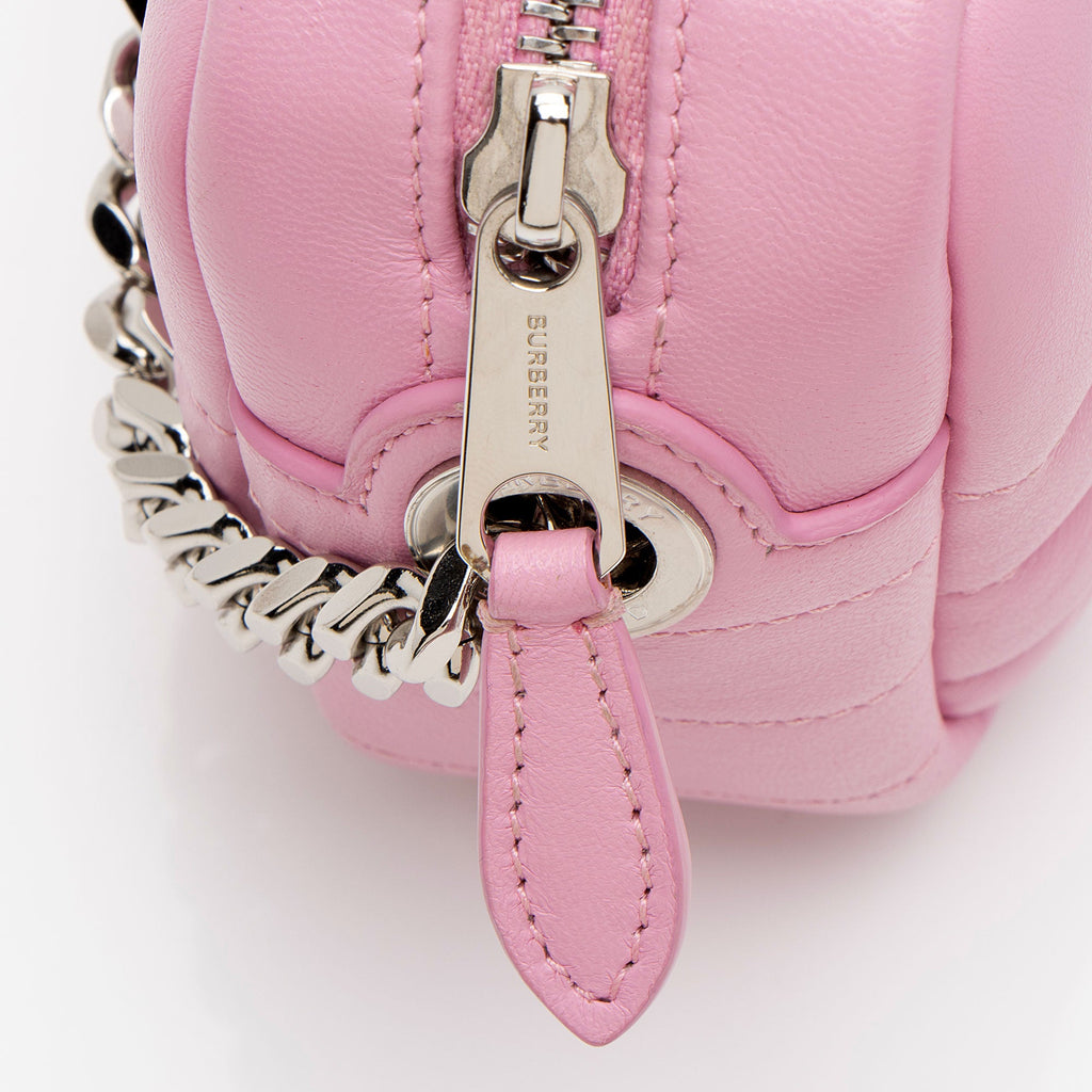 Burberry Quilted Lambskin TB Lola Mini Camera Bag