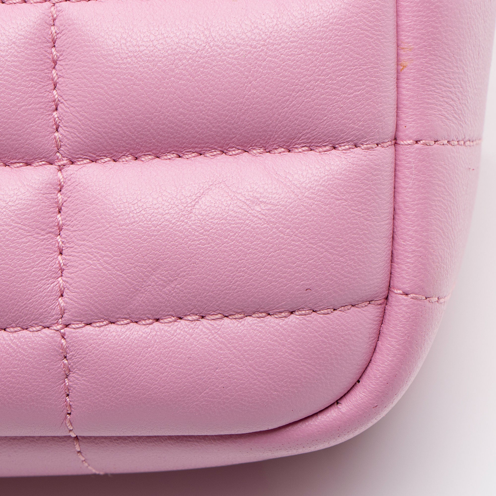 Burberry Quilted Lambskin TB Lola Mini Camera Bag