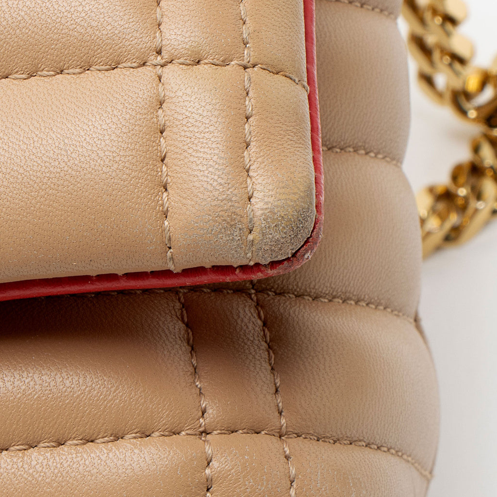 Burberry Quilted Lambskin TB Lola Small Top Handle
